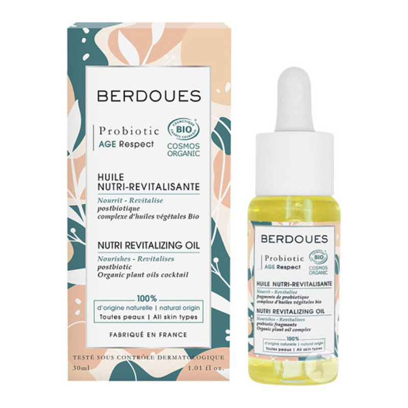 Berdoues Probiotic Age Respect Huile Revitalisante Visage 30ml Berdoues Probiotic Age Respect Huile Revitalisante Visage 30ml