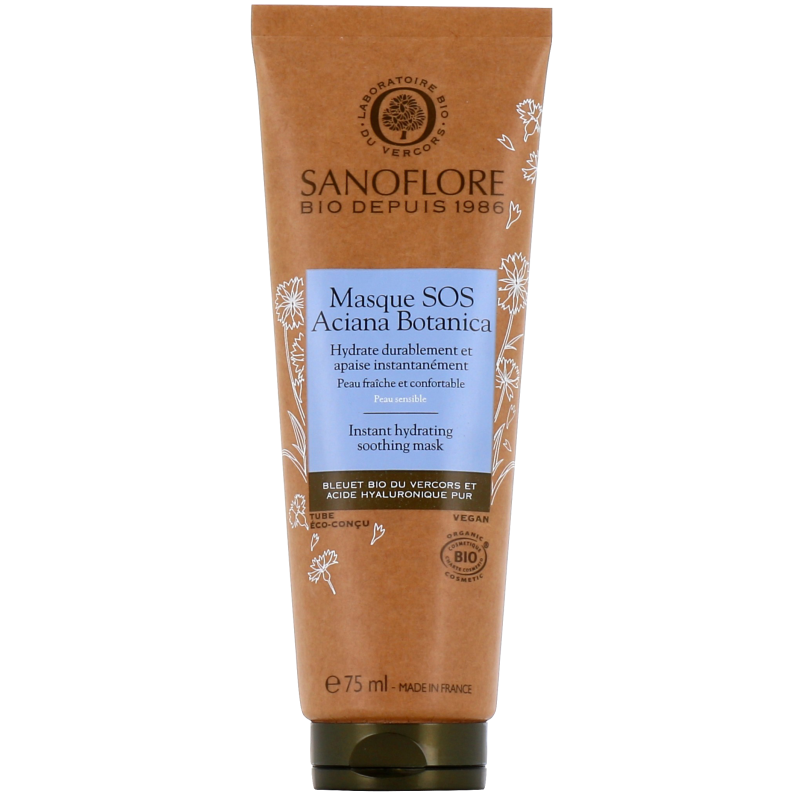 Sanoflore Aciana Botanica Masque SOS Hydratant Apaisant Bio Sanoflore Aciana Botanica Masque SOS Hydratant Apaisant Bio