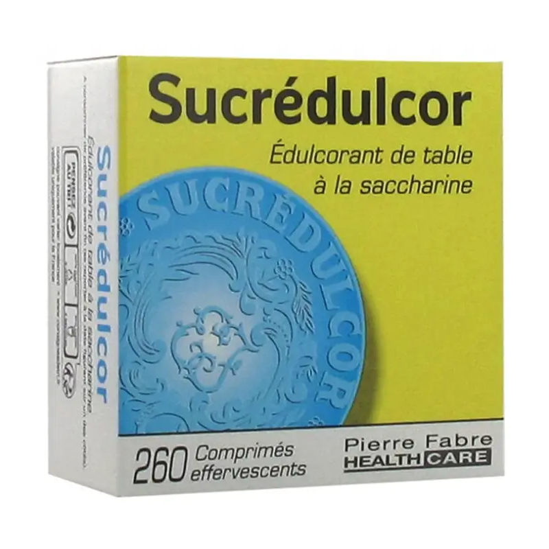Sucrédulcor Édulcorant de Table à la Saccharine 260 Comprimés effervescents Sucrédulcor Édulcorant de Table à la Saccharine 260 Comprimés effervescents