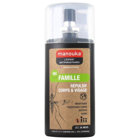 Famille Répulsif Corps et Visage 75 ml