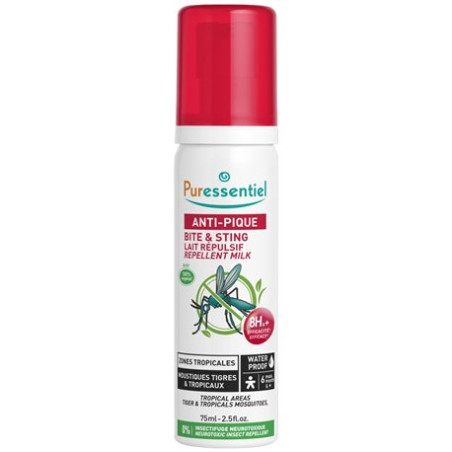 Puressentiel Anti-Pique Lait Répulsif Zone Tropic 75 ml