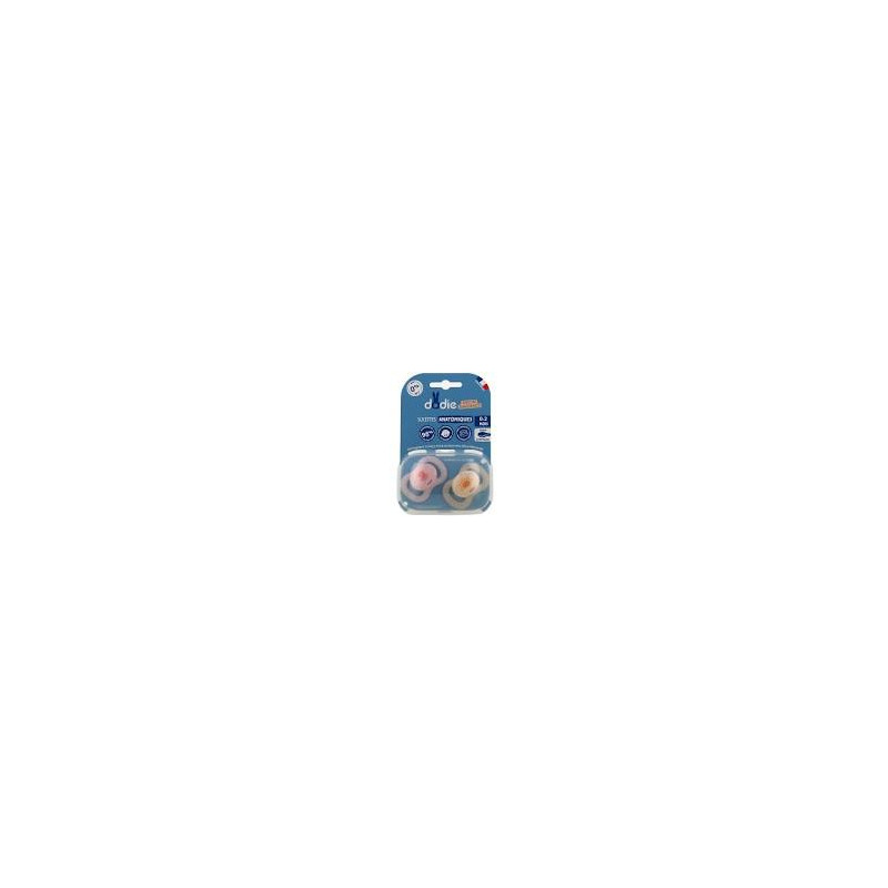 Dodie Duo Sucette anatomique silicone 0-2 mois Dodie Duo Sucette anatomique silicone 0-2 mois