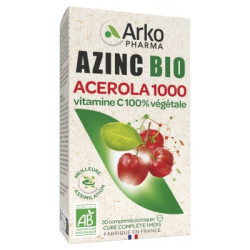 Arkopharma
Azinc Acérola 1000 Bio 30 Comprimés à Croquer