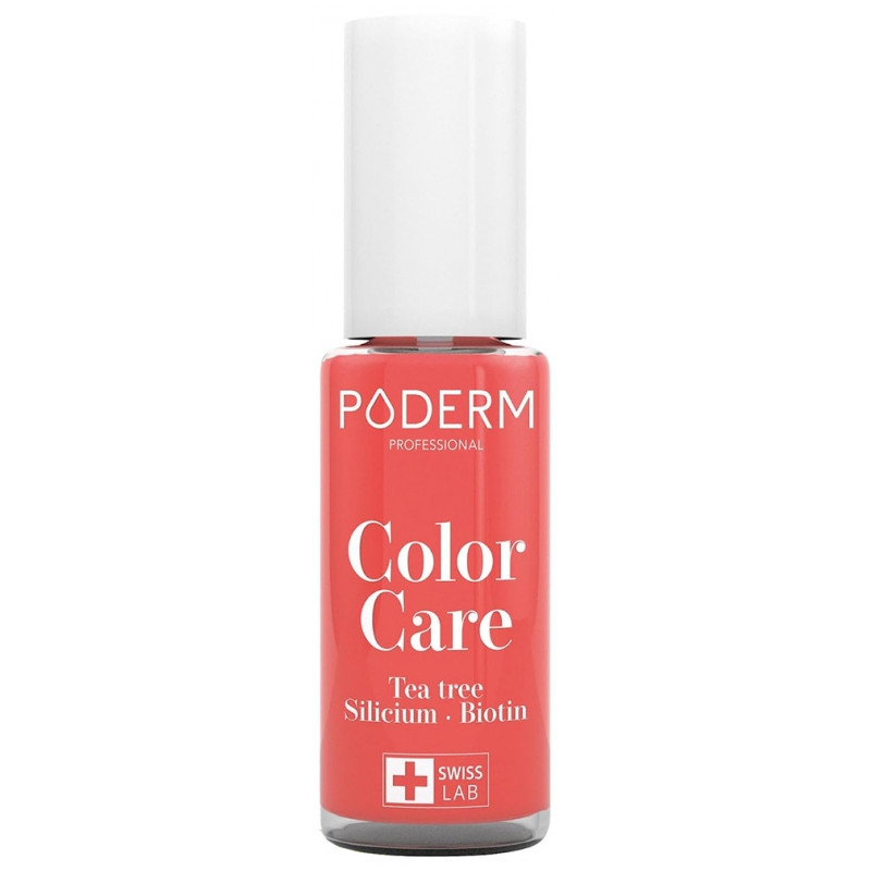 Poderm Color Care Vernis à Ongles Soin Tea Tree 8 ml - Couleur : 273 : Rose Corail Poderm Color Care Vernis à Ongles Soin Tea Tree 8 ml - Couleur : 273 : Rose Corail