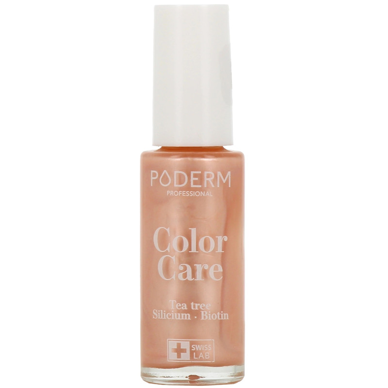 Poderm Color Care Or Brillant 8ml - Vernis à Ongles Tea Tree Poderm Color Care Or Brillant 8ml - Vernis à Ongles Tea Tree