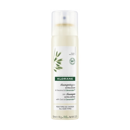 Shampoing Sec Extra-Doux au Lait d'Avoine Spray 150ml