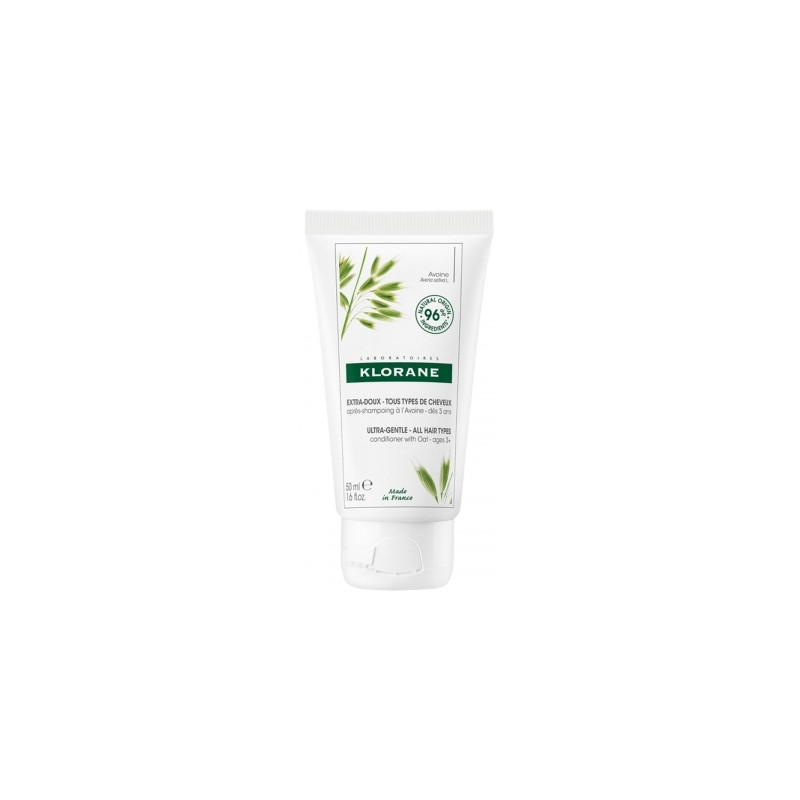 Klorane Extra-Doux - Tous Types de Cheveux Après-Shampoing à l'Avoine 50 ml Klorane Extra-Doux - Tous Types de Cheveux Après-Shampoing à l'Avoine 50 ml