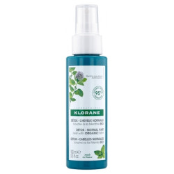 Klorane Détox - Cheveux Normaux Brume à la Menthe Bio 100 ml