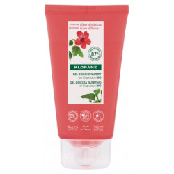 Klorane Gel Douche Nutritif au Cupuaçu Bio Fleur d'Hibiscus 75 ml