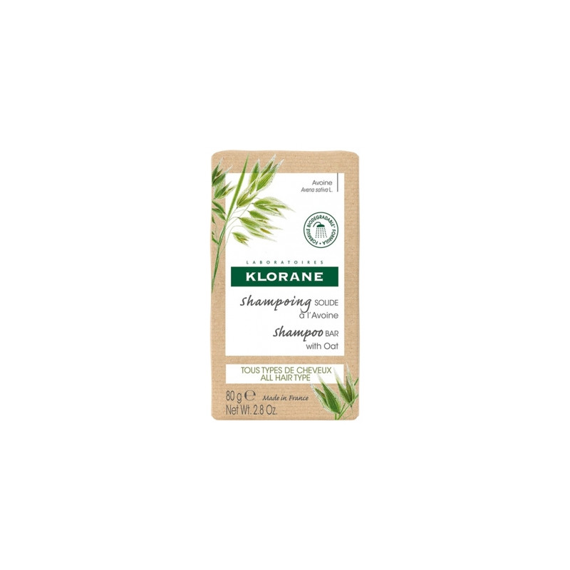 Klorane Shampoing Solide à l'Avoine 80 g Klorane Shampoing Solide à l'Avoine 80 g