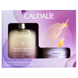 Caudalie Huile de Soin Lissage & Glow 50 ml + Vinotherapist Beurre Corps Vegan Relipidant 40 ml