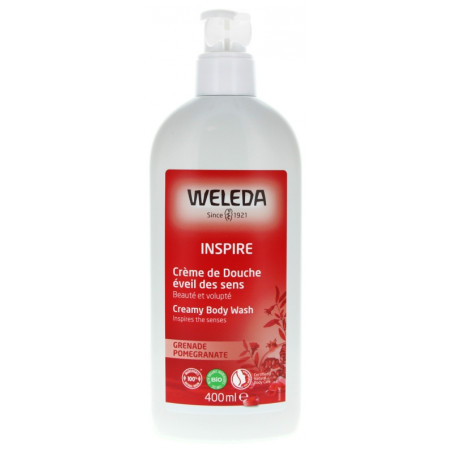 Weleda Inspire Crème de Douche Éveil des Sens à la Grenade 400 ml