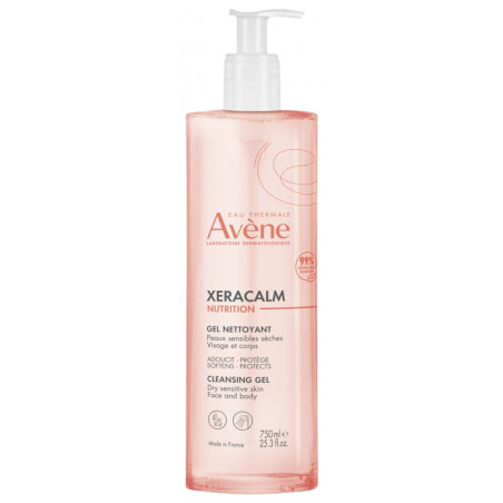 Avène XeraCalm Nutrition Gel Nettoyant 750 ml