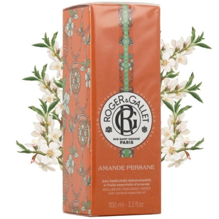 ROGER & GALLET
AMANDE PERSANE - Eau Parfumée Bienfaisante, 100ml
