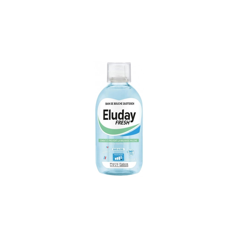 Pierre Fabre Oral Care
Eluday Fresh Bain de Bouche 500 ml Pierre Fabre Oral Care
Eluday Fresh Bain de Bouche 500 ml