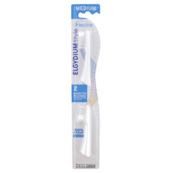 Elgydium Style Electric 2 Brossettes Recharges Medium