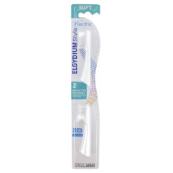 Elgydium Style Electric 2 Brossettes Recharges Soft