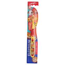 Elgydium Kids Brosse à Dents Souple 2/6 Ans Emoji
