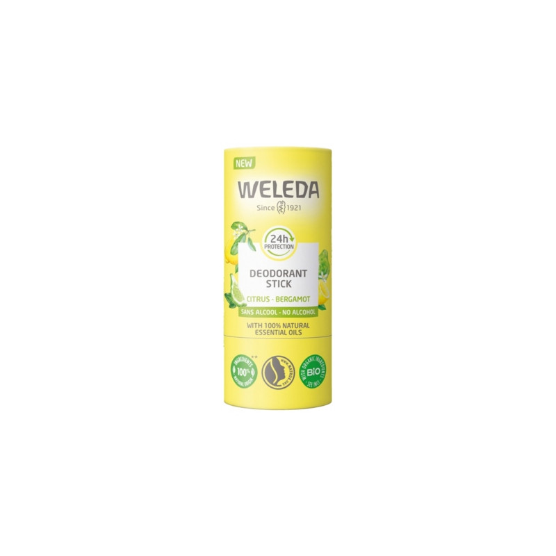 Weleda Déodorant Stick Citrus Bergamote 50 g Weleda Déodorant Stick Citrus Bergamote 50 g