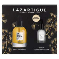 Lazartigue Huile des Rêves Huile Sèche Nourrissante 50 ml + Sérum d'Exception Thermo-Protecteur 10 ml Offert