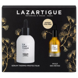 Lazartigue Sérum d'Exception Thermo-Protecteur 50 ml + Huile des Rêves Huile Sèche Nourrissante 10 ml Offerte