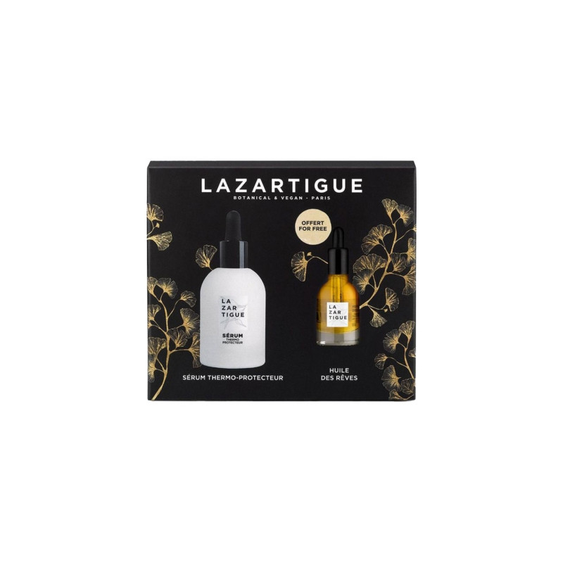 Lazartigue Sérum d'Exception Thermo-Protecteur 50 ml + Huile des Rêves Huile Sèche Nourrissante 10 ml Offerte Lazartigue Sérum d'Exception Thermo-Protecteur 50 ml + Huile des Rêves Huile Sèche Nourrissante 10 ml Offerte
