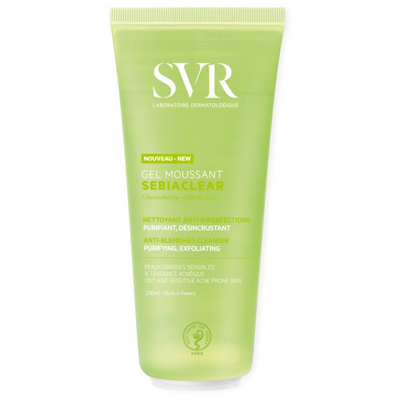 SVR Sebiaclear Gel Moussant Anti-Imperfections 200 ml SVR Sebiaclear Gel Moussant Anti-Imperfections 200 ml