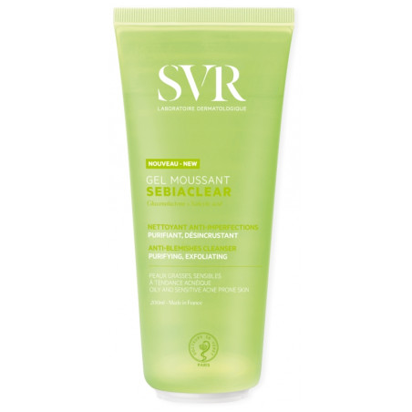 SVR Sebiaclear Gel Moussant Anti-Imperfections 200 ml