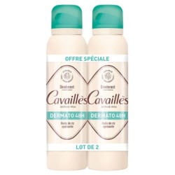 Rogé Cavaillès Déodorant Dermato 48H Spray Lot de 2 x 150 ml