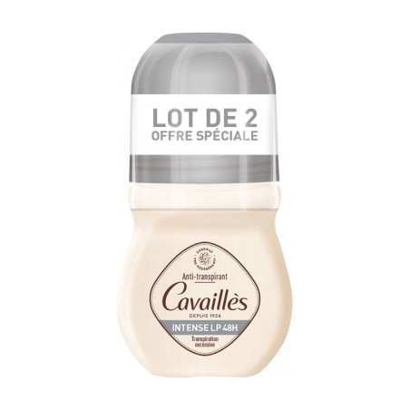 Rogé Cavaillès Anti-Transpirant Intense-LP Roll-On Lot de 2 x 50 ml