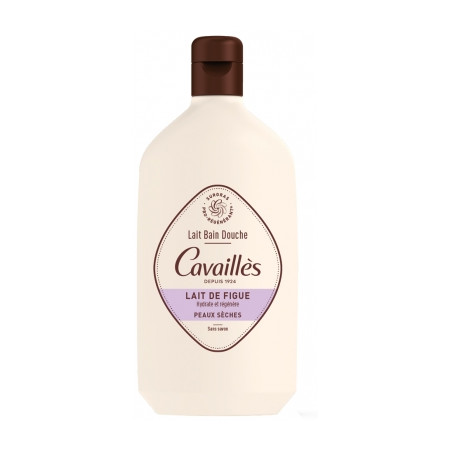 Rogé Cavaillès Lait Bain Douche Peaux Sèches Lait de Figue 400 m