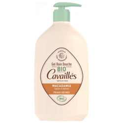 Rogé Cavaillès Gel Bain Douche Peaux Sèches Macadamia Bio 1 L