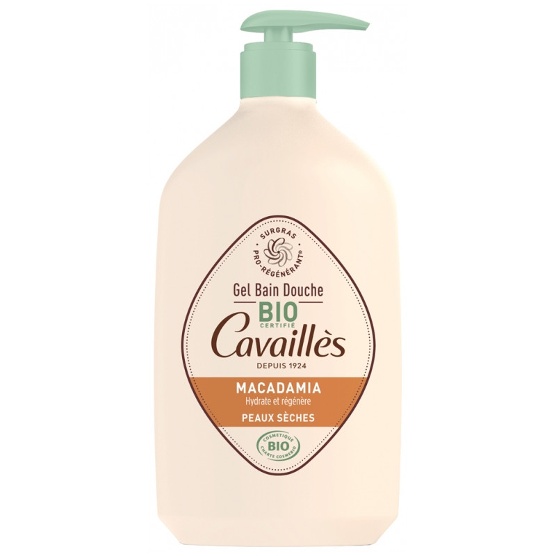Rogé Cavaillès Gel Bain Douche Peaux Sèches Macadamia Bio 1 L Rogé Cavaillès Gel Bain Douche Peaux Sèches Macadamia Bio 1 L