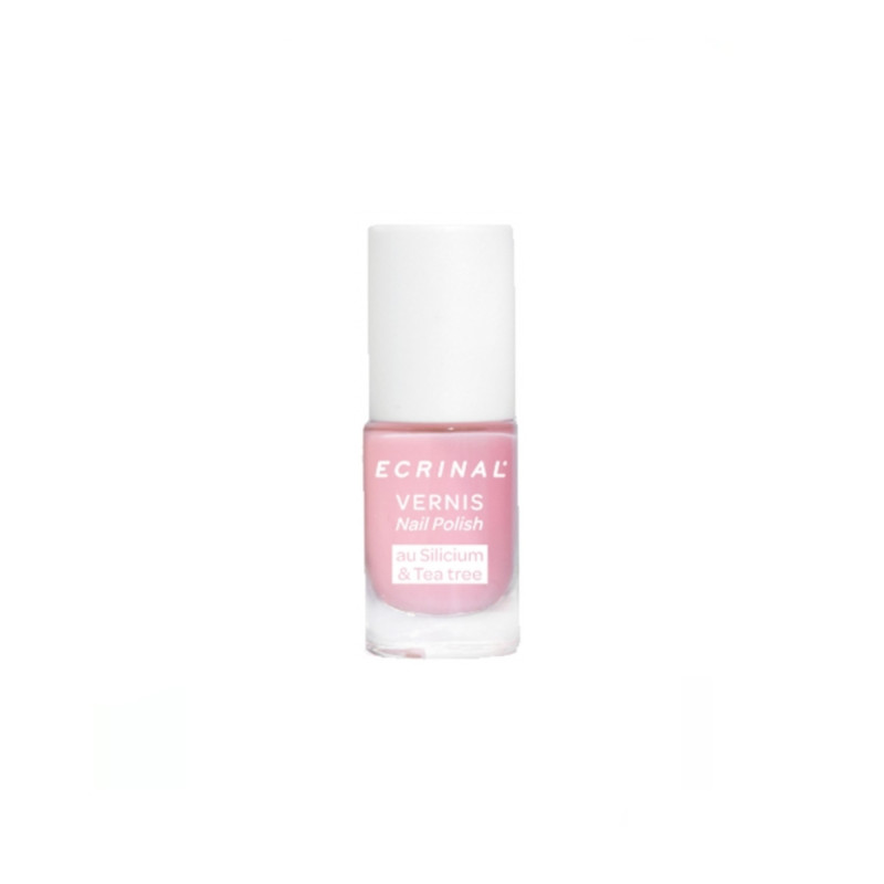 Ecrinal Vernis Silicium + Tea Tree 5 ml - Couleur : Rose Perle Ecrinal Vernis Silicium + Tea Tree 5 ml - Couleur : Rose Perle