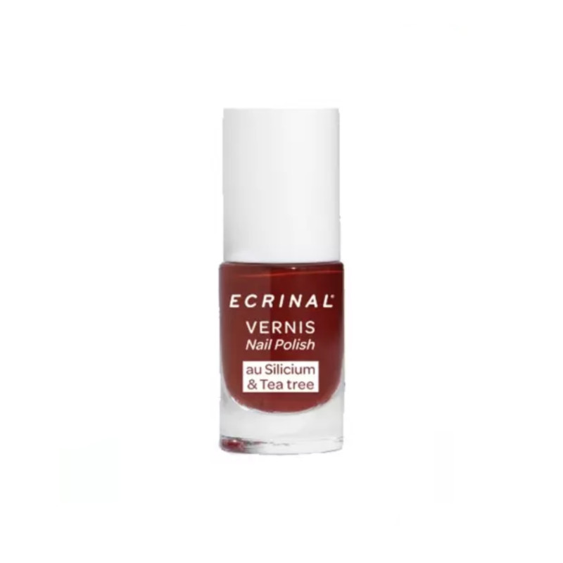 Ecrinal Vernis Silicium + Tea Tree 5 ml - Couleur : Terracotta Ecrinal Vernis Silicium + Tea Tree 5 ml - Couleur : Terracotta