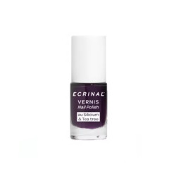 Ecrinal Vernis Silicium + Tea Tree 5 ml - Couleur : Violet Intense