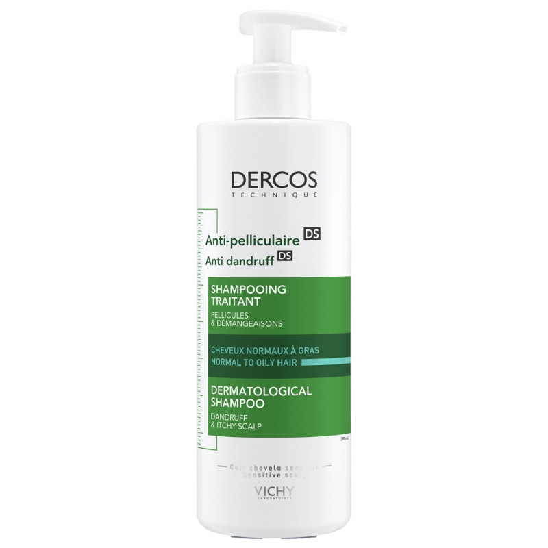 Vichy Dercos Shampoing Traitant Anti-Pelliculaire Cheveux Normaux à Gras 390 ml Vichy Dercos Shampoing Traitant Anti-Pelliculaire Cheveux Normaux à Gras 390 ml