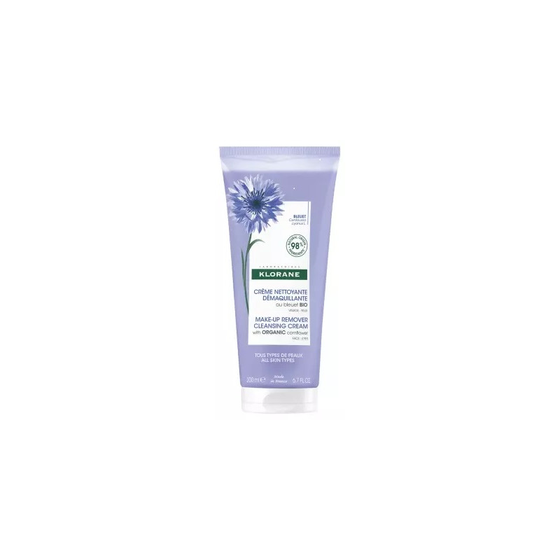 Klorane Bleuet Crème Nettoyante Démaquillante 200ml Klorane Bleuet Crème Nettoyante Démaquillante 200ml