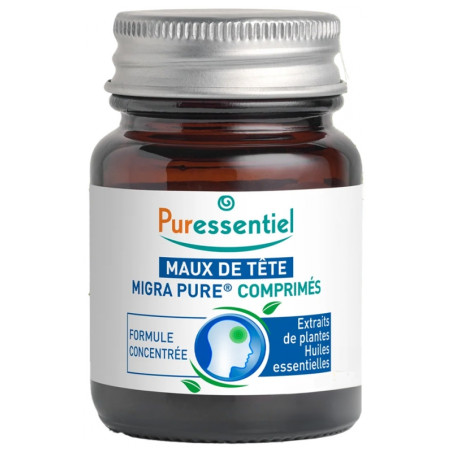 Puressentiel Migra Pure Maux de Tête 15 Comprimés
