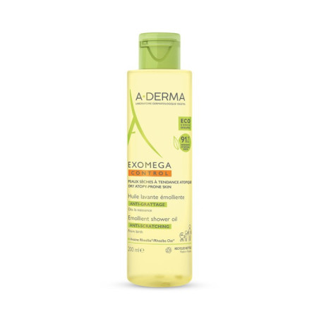 A-Derma Exomega Control Huile lavante émolliente - 200ml