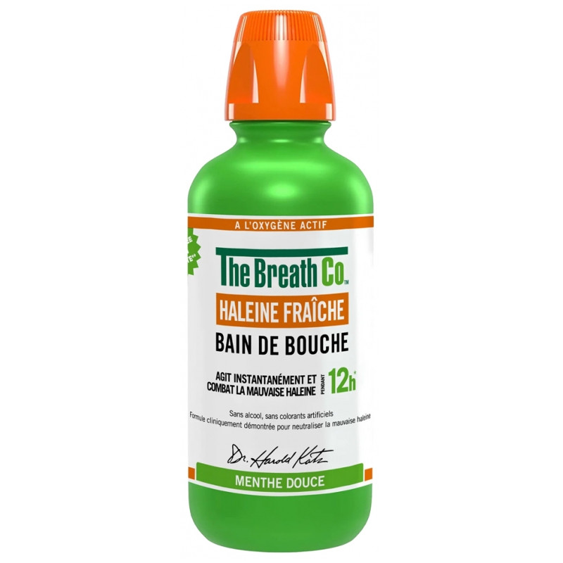 The Breath Co Bain de Bouche Menthe Douce 500 ml The Breath Co Bain de Bouche Menthe Douce 500 ml
