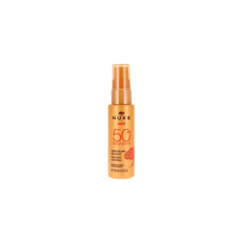 Nuxe Sun Spray Solaire Délicieux SPF50 50 ml Nuxe Sun Spray Solaire Délicieux SPF50 50 ml