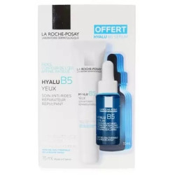 La Roche-Posay Hyalu B5 yeux soin anti-rides réparateur repulpant 15 ml + sérum concentré 10 ml offert