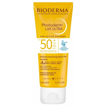 Bioderma Photoderm Lait ULTRA SPF50+ Non Parfumé 100 ml