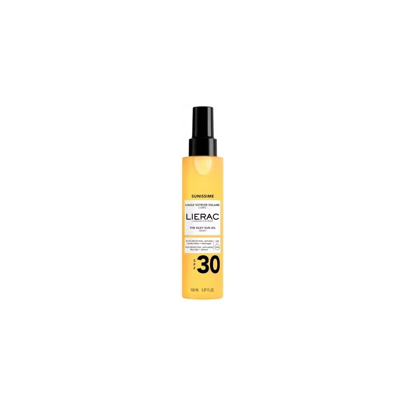 Lierac Sunissime l'huile soyeuse solaire corps SPF30 150 ml Lierac Sunissime l'huile soyeuse solaire corps SPF30 150 ml
