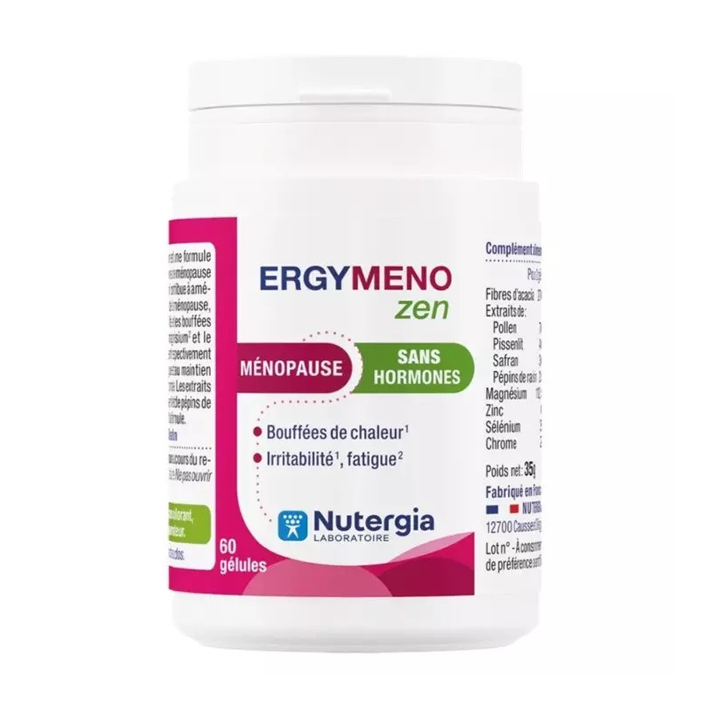 Nutergia Ergymeno Zen - 60 gélules Nutergia Ergymeno Zen - 60 gélules