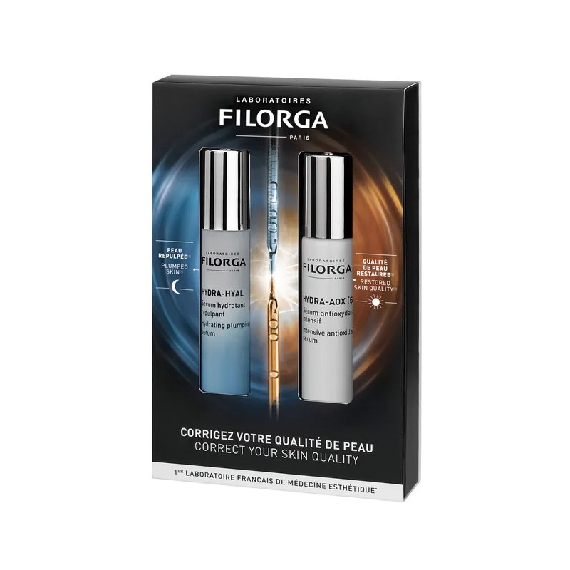 Filorga Coffret Duo Serums - Hydra-Hyal Sérum Hydratant Filorga Coffret Duo Serums - Hydra-Hyal Sérum Hydratant