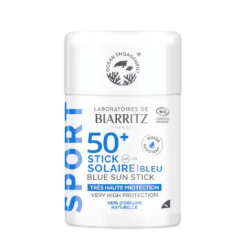 Laboratoires de Biarritz Sport Stick Solaire SPF 50+ Bleu 12g
