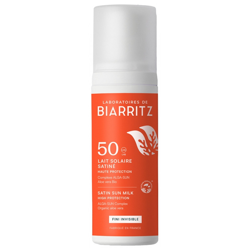 Laboratoires de Biarritz Lait solaire satiné SPF50 100 ml Laboratoires de Biarritz Lait solaire satiné SPF50 100 ml