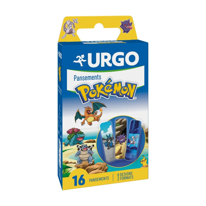 Urgo Pansements Pokémon x16 Urgo Pansements Pokémon x16